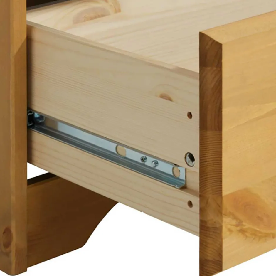 Wäscheschrank*Pharao24 Kiefernschrank Genuria