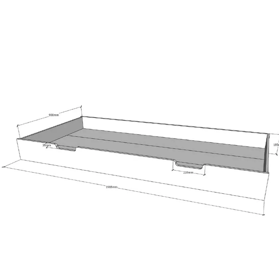 Pharao24 Kinder Einzelbett Cheze>Kinder Kinderbetten