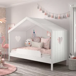 Pharao24 Kinder Einzelbett weiß Ciomore><noscript><img width=