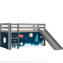 Kinderhochbetten|Kinderbetten*Pharao24 Kinder Halbhochbett Contreros