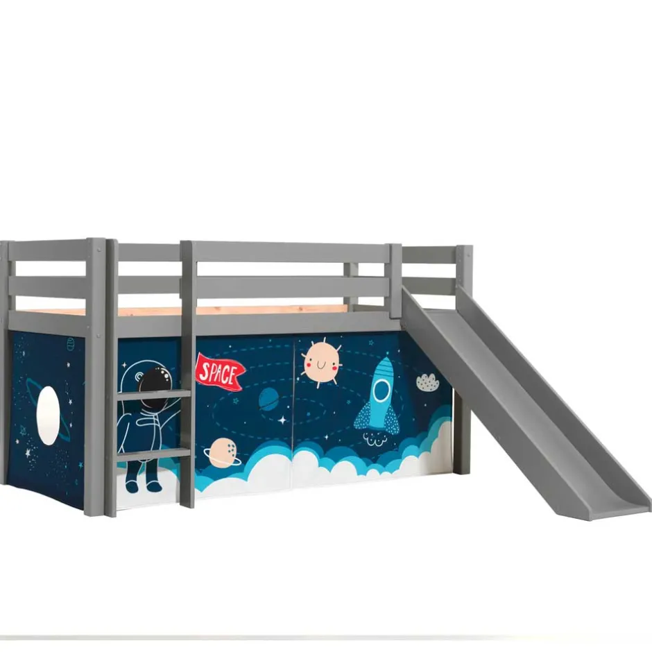 Kinderhochbetten|Kinderbetten*Pharao24 Kinder Halbhochbett Contreros