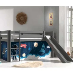 Kinderhochbetten|Kinderbetten*Pharao24 Kinder Halbhochbett Contreros