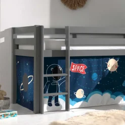 Kinderhochbetten|Kinderbetten*Pharao24 Kinder Halbhochbett Contreros