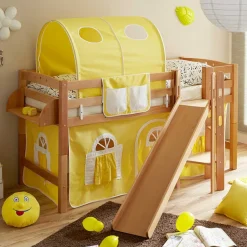 Pharao24 Kinder Halbhochbett Velsamos>Kinder Kinderhochbetten|Kinderbetten