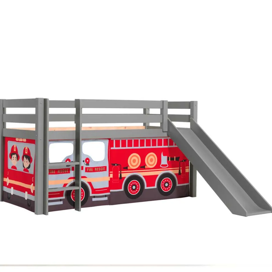 Kinderhochbetten|Kinderbetten*Pharao24 Kinder Halbhochbett Vulino