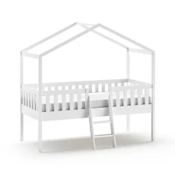 Pharao24 Kinder Hausbett mit Leiter Comi><noscript><img width=