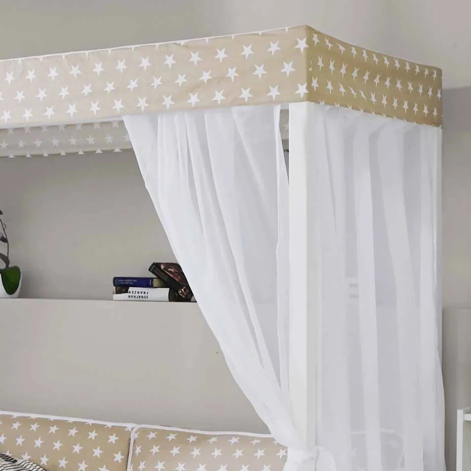 Funktionsbetten|Ausziehbetten*Pharao24 Kinder Himmelbett Anguro