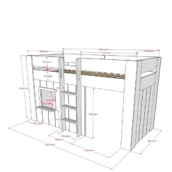 Pharao24 Kinder Spielbett Samanca><noscript><img width=