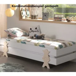 Kinderbetten*Pharao24 Kinder Stapelbett Token