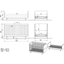 Pharao24 Kinderbettchen Calla><noscript><img width=