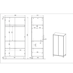 Pharao24 Kinderschrank Lolica><noscript><img width=