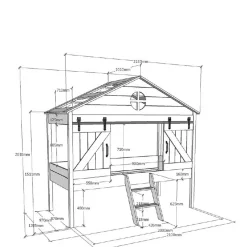 Pharao24 Kinderzimmer Bett Temir><noscript><img width=