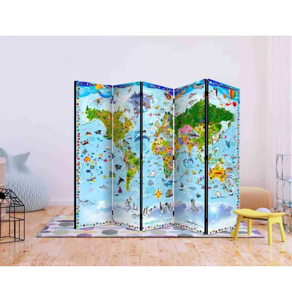 Paravents|Raumteiler*Pharao24 Kinderzimmer Paravent Spring