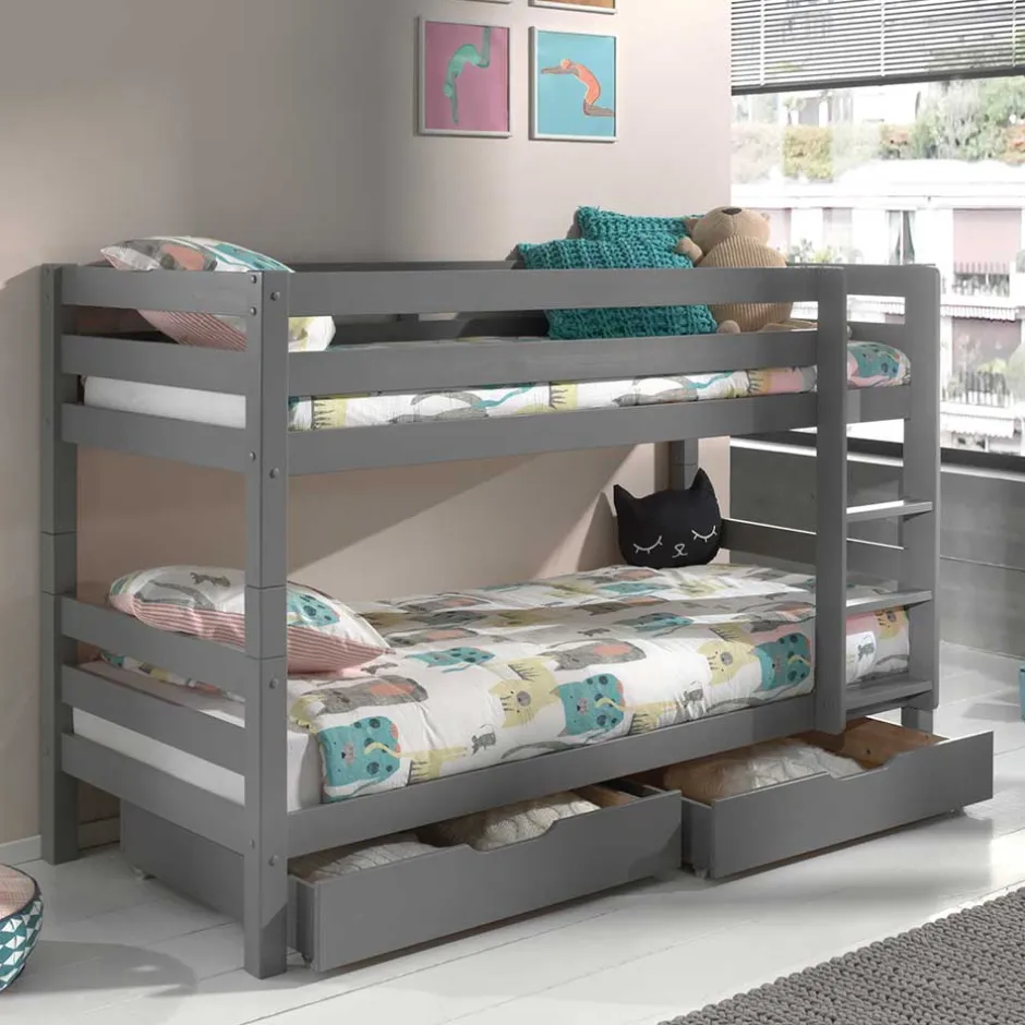 Pharao24 Kinderzimmer Stockbett Dascalo>Kinder Kinderbetten|Etagenbetten