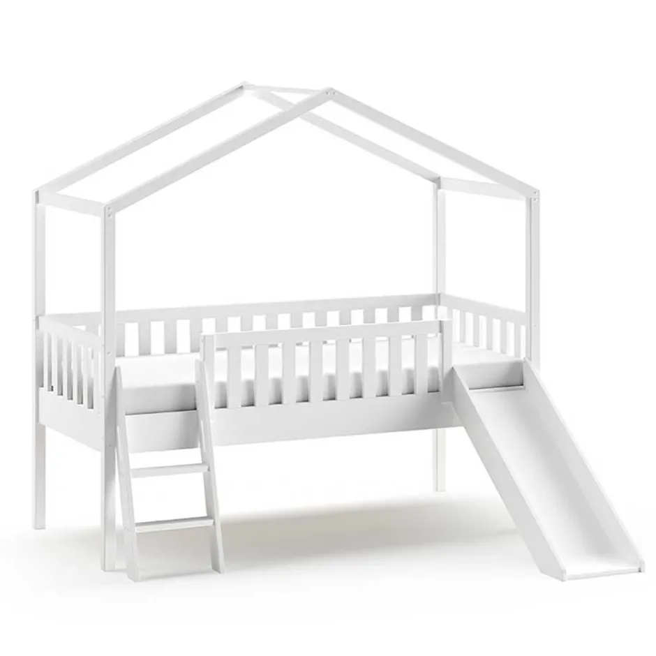 Kinderbetten|Kinderhochbetten*Pharao24 Kinderzimmerbett in Hausform Levirenas