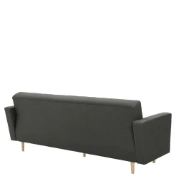Polstermöbel|3 Sitzer Sofa*Pharao24 Klappcouch Anthrazit Loytima