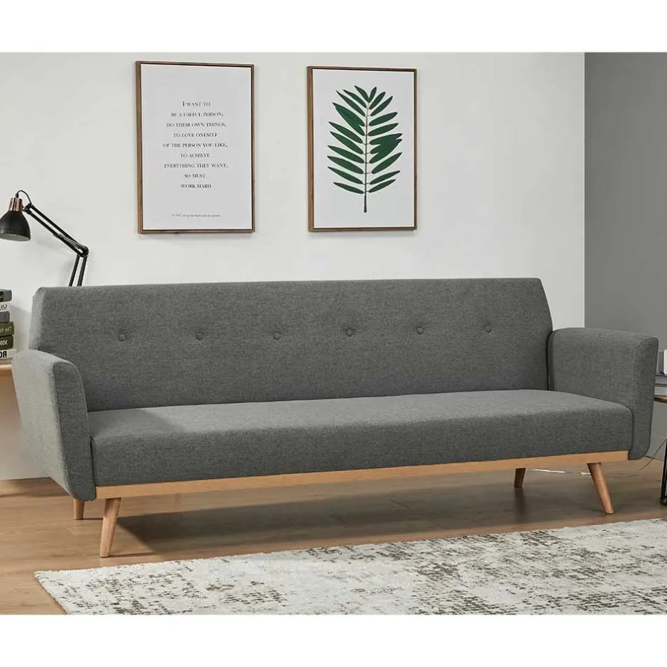 Pharao24 Klappcouch Fiodaria> Polstermöbel|3 Sitzer Sofa