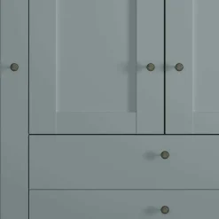 Drehtürenschränke|Kleiderschränke*Pharao24 Kleiderschrank 200 cm breit Forjan