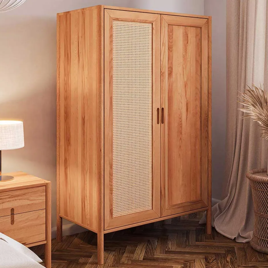 Pharao24 Kleiderschrank Artjes> Massivholz Schränke|Wäscheschrank