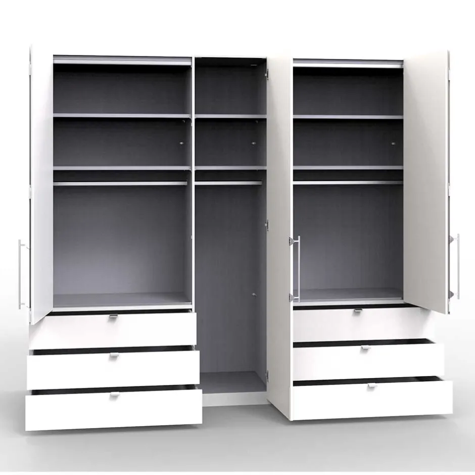 Kleiderschränke|Schlafzimmerschränke*Pharao24 Kleiderschrank Cnutria