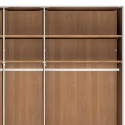 Drehtürenschränke*Pharao24 Kleiderschrank Eiche Bianco Tascan