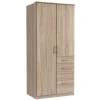 Jugendkleiderschrank|Drehtürenschränke*Pharao24 Kleiderschrank Estella