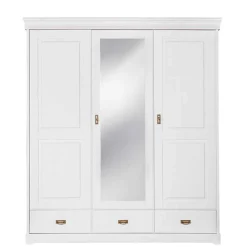 Drehtürenschränke|Massivholz Kleiderschränke*Pharao24 Kleiderschrank Holz Aluko