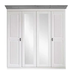 Drehtürenschränke|Massivholz Kleiderschränke*Pharao24 Kleiderschrank Holz Benfitas