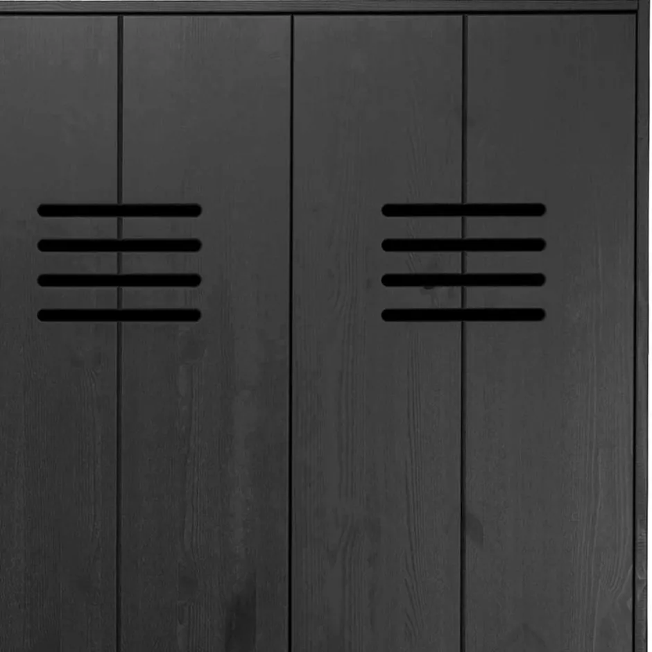 Pharao24 Kleiderschrank Little> Drehtürenschränke|Massivholz Kleiderschränke