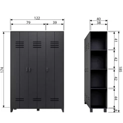 Pharao24 Kleiderschrank Little><noscript><img width=