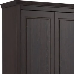 Massivholz Schränke|Drehtürenschränke*Pharao24 Kleiderschrank Massivholz Venisavo