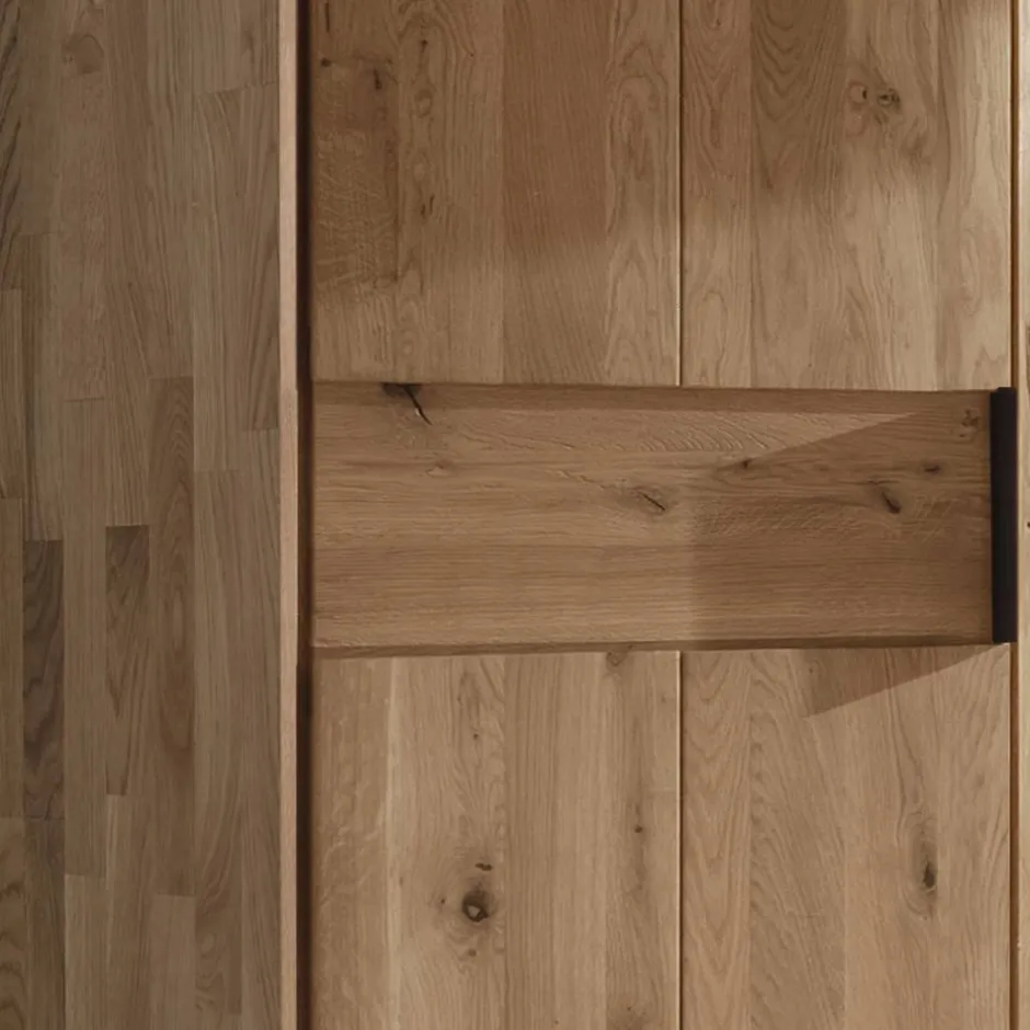 Pharao24 Kleiderschrank Massivholz schmal Snoba> Massivholz Kleiderschränke