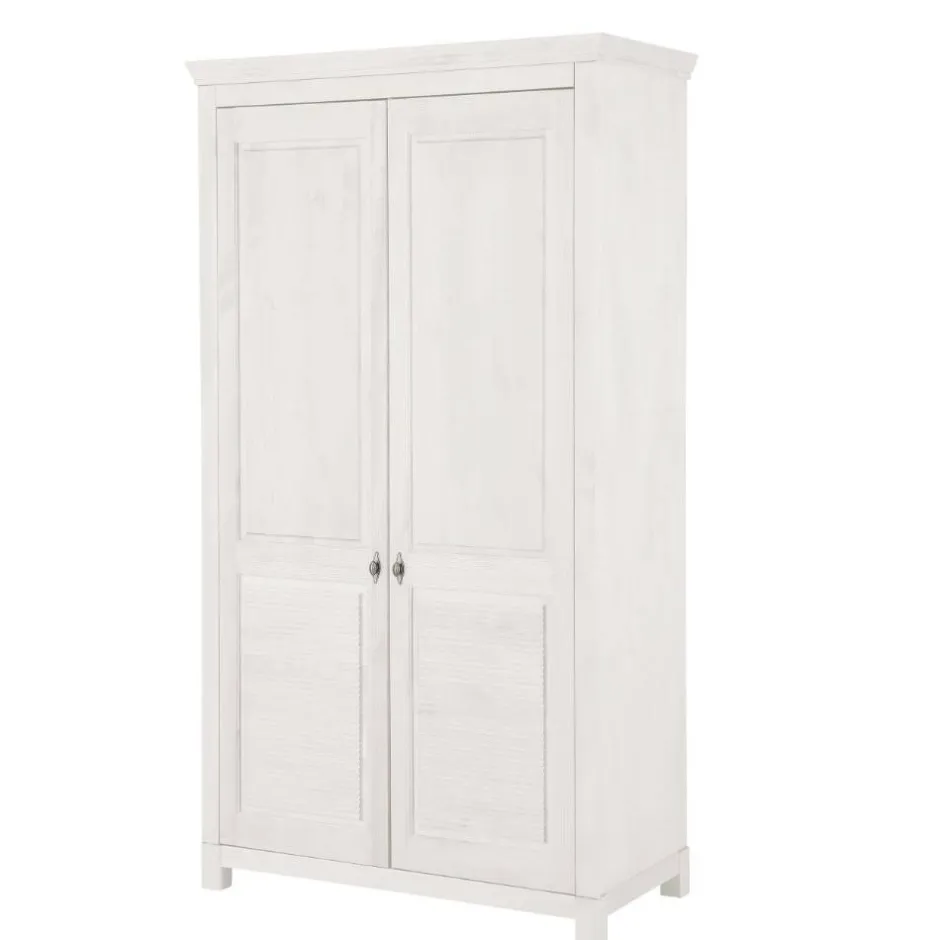 Pharao24 Kleiderschrank Massivholz Alejandro> Drehtürenschränke|Massivholz Kleiderschränke