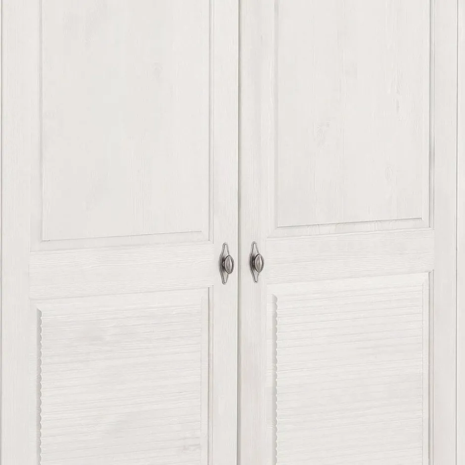 Pharao24 Kleiderschrank Massivholz Alejandro> Drehtürenschränke|Massivholz Kleiderschränke