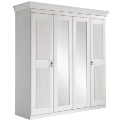 Massivholz Schränke|Kleiderschränke*Pharao24 Kleiderschrank Massivholz Vilatata