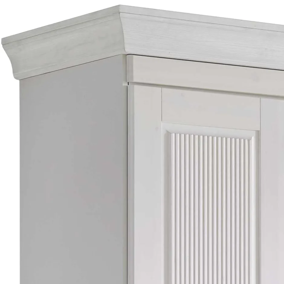 Massivholz Schränke|Kleiderschränke*Pharao24 Kleiderschrank Massivholz Vilatata