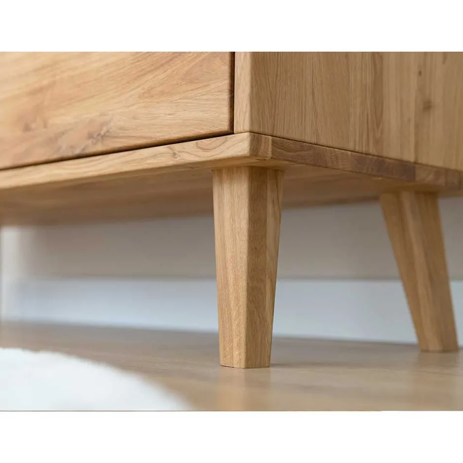 Massivholzmöbel|Wäscheschrank*Pharao24 Kleiderschrank Massivholz Arora