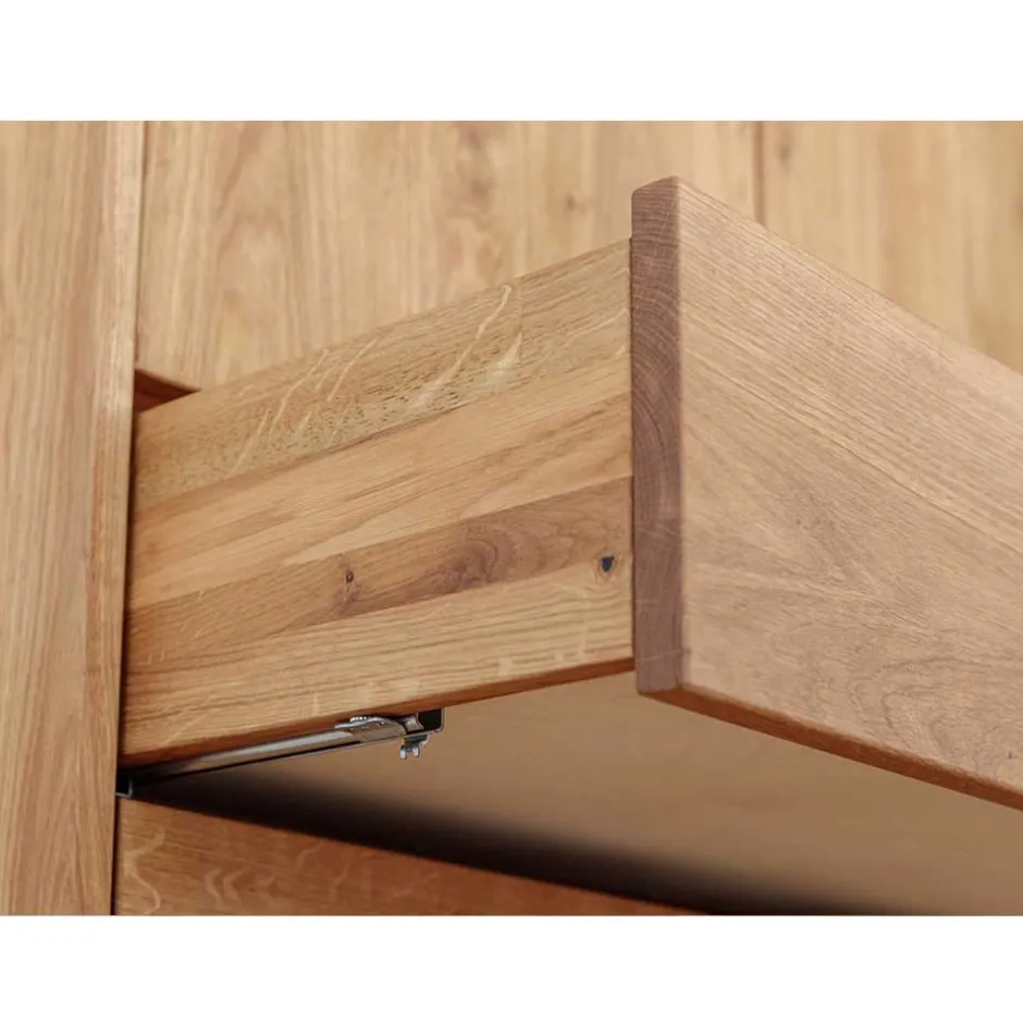 Massivholzmöbel|Wäscheschrank*Pharao24 Kleiderschrank Massivholz Arora