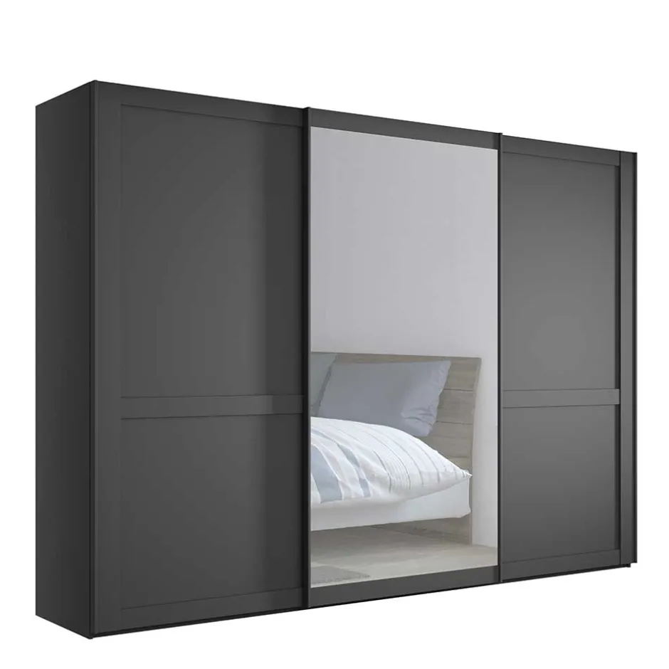 Schiebetürenschränke*Pharao24 Kleiderschrank mit Schiebetüren Hierro