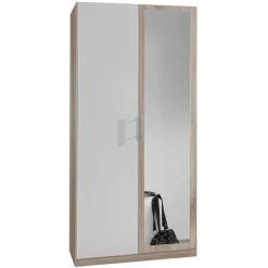Jugendkleiderschrank*Pharao24 Kleiderschrank mit Spiegeltür Simeon