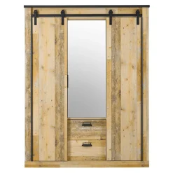 Pharao24 Kleiderschrank mit Spiegel Studiana><noscript><img width=