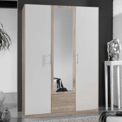 Pharao24 Kleiderschrank mit Spiegel Simeon> Jugendkleiderschrank