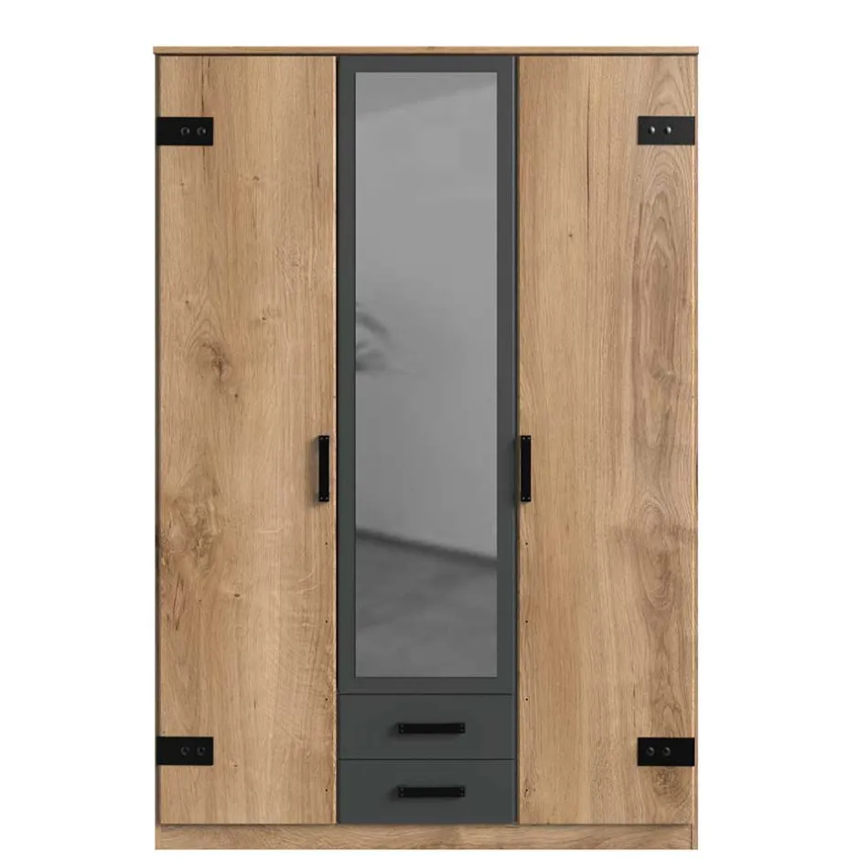 Kleiderschränke|Schlafzimmerschränke*Pharao24 Kleiderschrank mit Spiegel Lilames