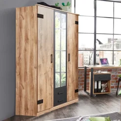 Kleiderschränke|Schlafzimmerschränke*Pharao24 Kleiderschrank mit Spiegel Lilames
