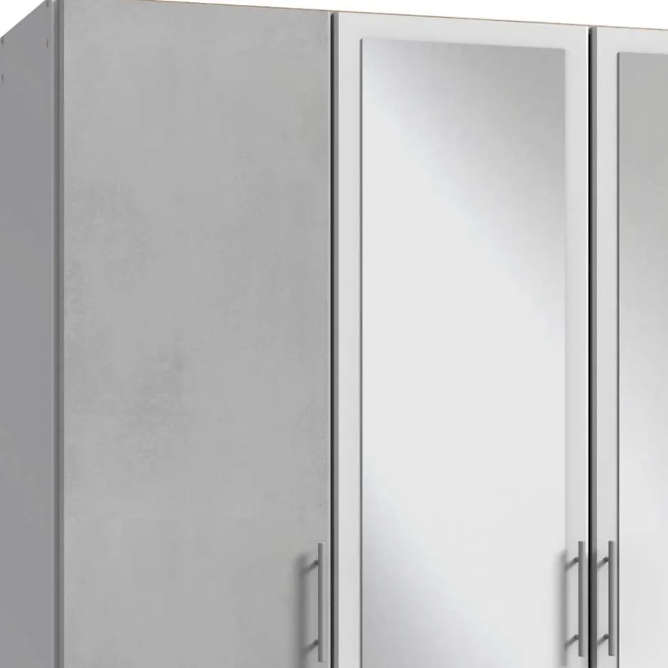 Jugendkleiderschrank*Pharao24 Kleiderschrank mit Spiegeln Garrysa