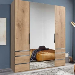 Pharao24 Kleiderschrank mit Spiegel Grenvana> Jugendkleiderschrank