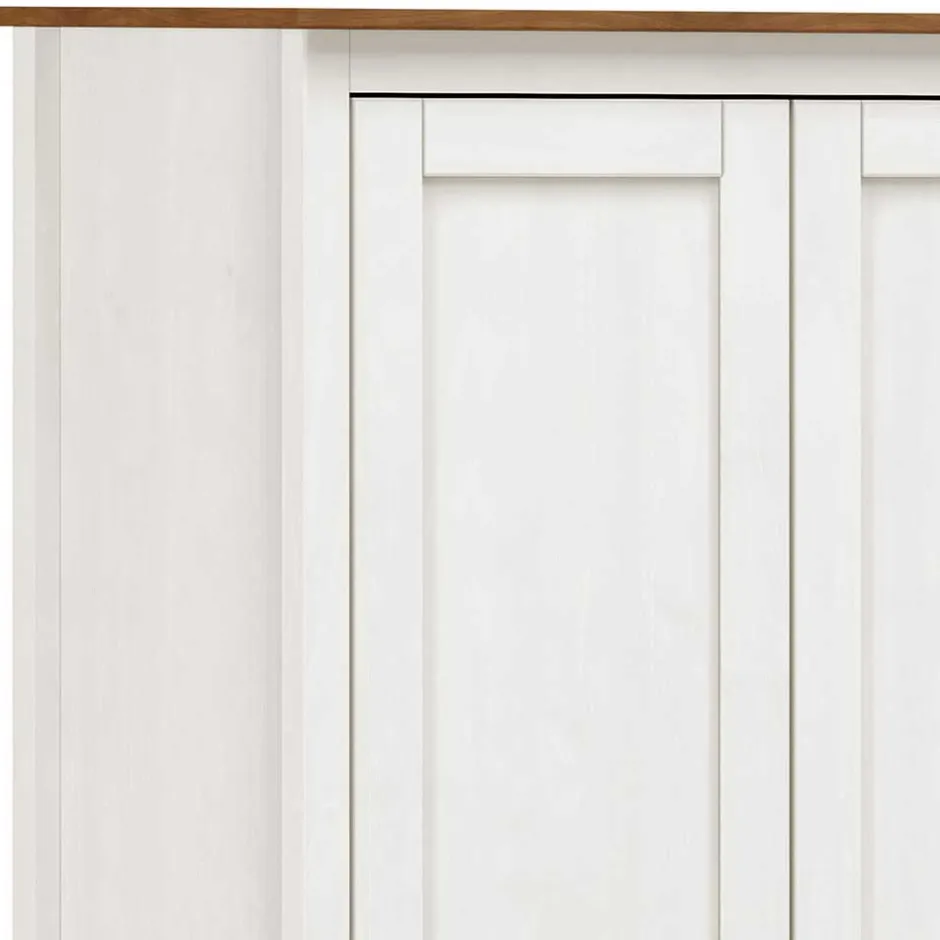 Drehtürenschränke|Massivholz Kleiderschränke*Pharao24 Kleiderschrank Nadeles