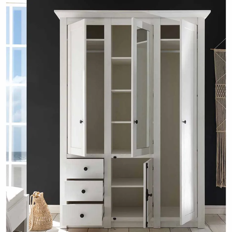 Pharao24 Kleiderschrank Pantina> Drehtürenschränke|Kleiderschränke