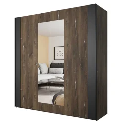 Schiebetürenschränke*Pharao24 Kleiderschrank Poy