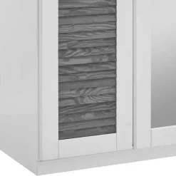 Massivholzmöbel|Drehtürenschränke*Pharao24 Kleiderschrank teilmassiv Tanydos